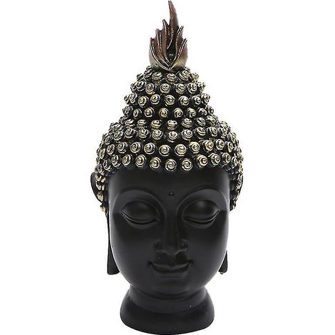 1 statue de tête de Bouddha (1/3)