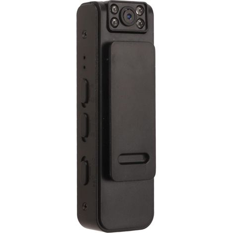 Mini Caméra Corporelle, Enregistreur Vidéo Portable HD 1080p, Absorption Magnétique, Opération à Une Touche, pour Enregistreur D'application de la Loi, Gardes de sécurité, (1/5)