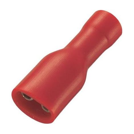 COSSE CLIP 4.8 MM X 0.5 MM TRU COMPONENTS FDFD1.25-187(5) 737662 0.50 MM² 1.50 MM² ENTIÈREMENT ISOLÉ ROUGE 50 PC(S)