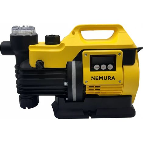 Pompe de surface automatique 850W Nemura  3600 L/h - Ecran de réglage LCD