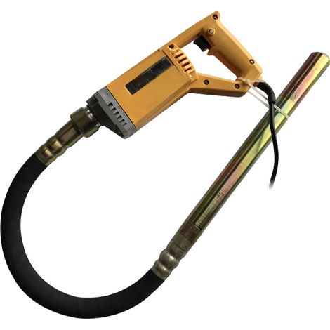 Vibrateur à béton électrique, puissance de 800W, longueur de tige de 1m (1/2)