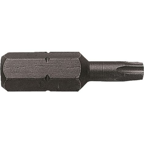 Schrauberbit Serie 1/4'- 25 mm - Torx T15 - gebohrt - LEMAN - 51506TR