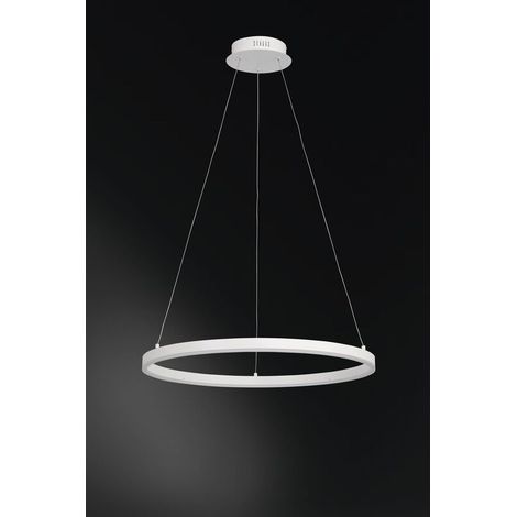 [GEBRAUCHT] B-Ware Wofi LED-Pendelleuchte Vaasa Hängelampe Deckenlampe Lampe Leuchte dimmbar weiß (1/2)