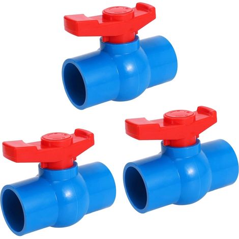 40mm Boisseau Sph rique en Pvc U Pvc Rouge (1/5)