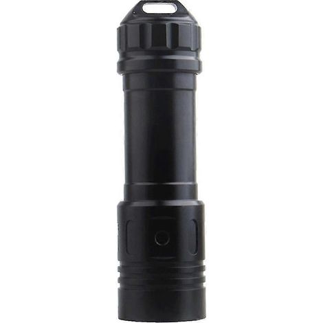 Lampe torche de plongée LED, lanterne sous-marine pour camping, à intensité variable, alimentée par une LED 1865. (1/5)