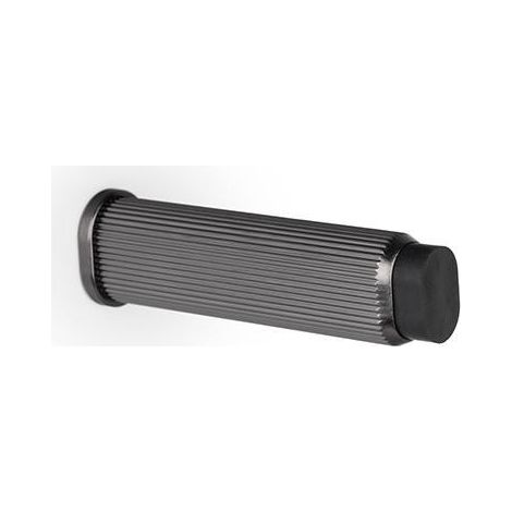Tope de puerta Brooklyn Wall - 28x103mm. Negro titanio