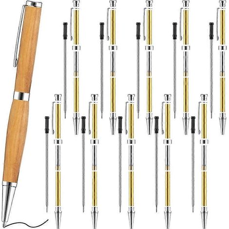 Drechselstift-Set, 7 mm Feinspitze, mit Minen und Drechselzubehör zur Herstellung von Büro-, Schul- oder Heimwerkerartikeln (10-teilig). (1/5)