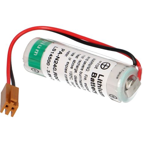 Saft Lithium Batterie Toshiba ER6VC4, Omron, Panasonic CNC LS14500 3,6V (1/5)