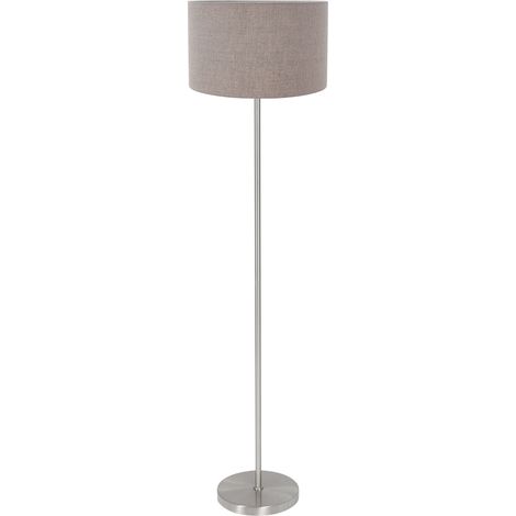 Mexlite - stehlampe - Noor - grau stahl - metall textil -