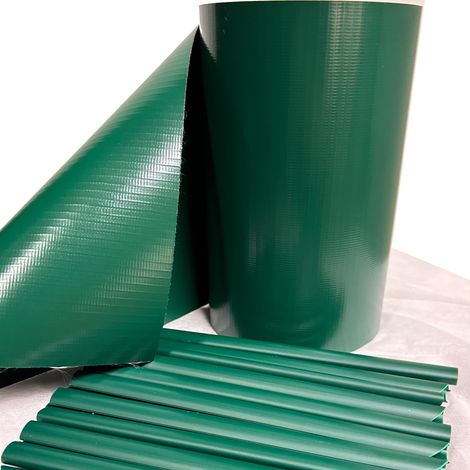 TENAX Twist 0,19 x 35 m Verde, Strisce Frangivista in PVC con 25 Clip, Copertura Privacy Decorativa per Recinzioni a Pannelli, Cancellate, Ringhiere, Balconi e Giardini (1/4)