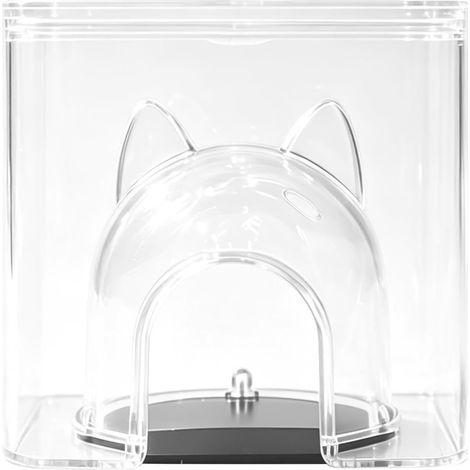 Tunnel rafraîchissant transparent pour hamsters Lit rafraîchissant pour petits animaux de compagnie (hamsters, phalangers volants, hérissons, furets), cage, usage intérieur, été, fortes chaleurs (1/5)