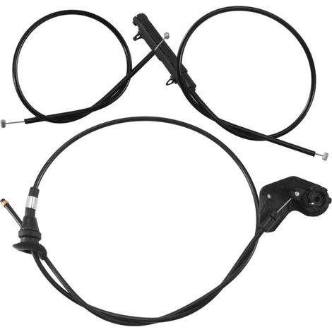 3 PièCes SéRies Moteur Bowden le Capot de Câble LibéRation pour E39 525I 530I 51238176595 51238190754 51238176596 (1/4)
