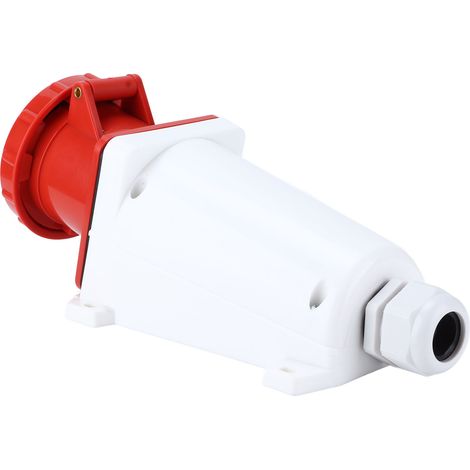 Connecteur industriel 5 broches 3 phases 380-415V 63A 3P+N+T IP67 Prise et fiche étanche – Kit (1/5)