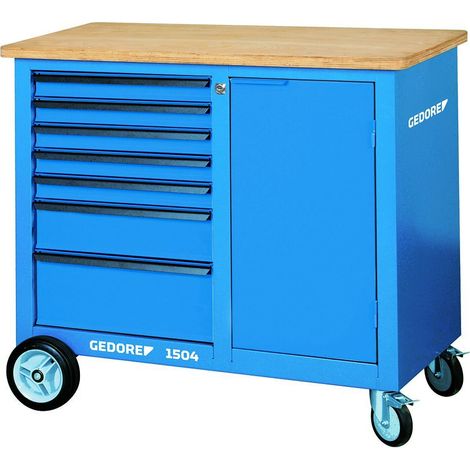 GEDORE 6622830 - Etabli mobile avec 7 tiroirs , 1504 0511 (1/5)