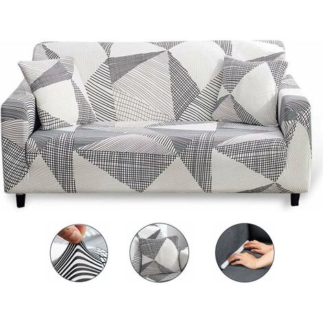 Housse de protection extensible pour canapé 3 places (1/5)