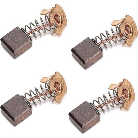 CB441 Lot de 4 balais de charbon de rechange pour fusils à batterie SDS 18V HR241 DHR202 (1/5)
