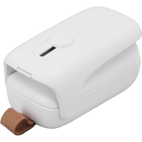 Scelleuse de sacs 2 en 1 en ABS, machine portable de scellage de sacs alimentaires et de collations avec couteau de poche à ressort (1/5)