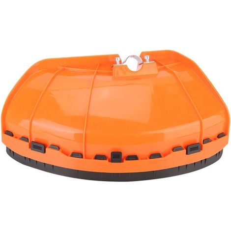 Accessoire de couverture anti-poussière de tondeuse à gazon en plastique rouge de 26mm/28mm (1/5)