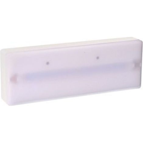 Éclairage de secours S10 60 lm 1 h IP-44 NP 10-060, 255 x 37 x 89 mm