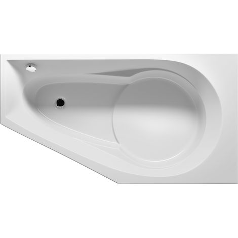 Baignoire d'angle acrylique RIHO WINNIPEG 145x145 cm-AAB2BD-Sans tablier-Gris-145 -- (1/3)
