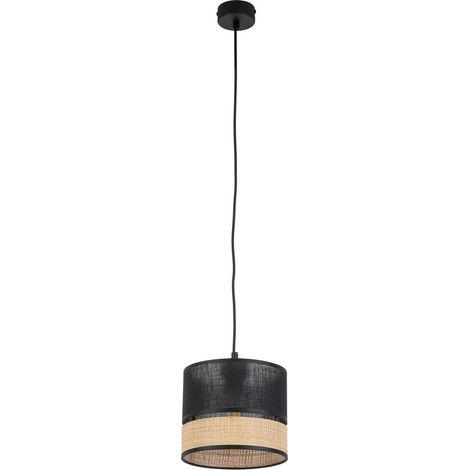 Lampada a sospensione Paglia NUOVA nera 4765 TK Lighting (1/2)