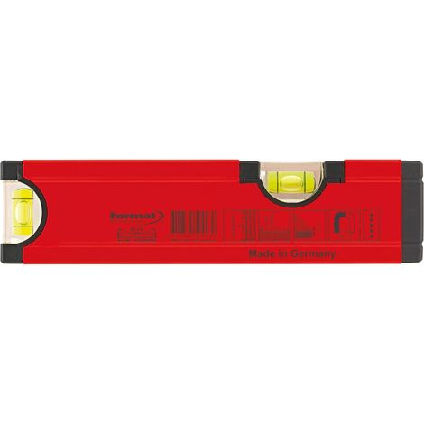 FORMAT Wasserwaage mit Magnet 20cm (1/4)