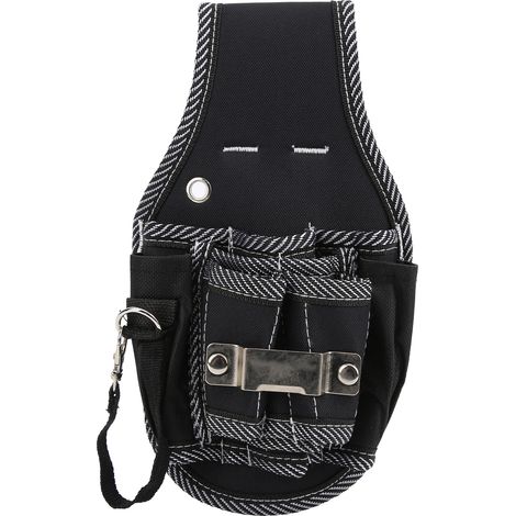 Sacoche à outils électrique 9 en 1, sac banane multifonction, porte-perceuse, pochette de ceinture (1/5)