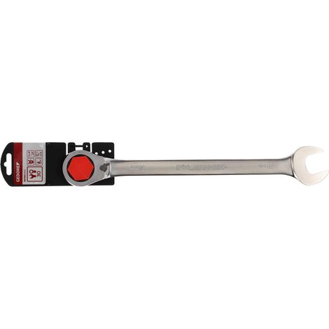 Gedore Red R07200300 Llave mixta de carraca cromada 30 mm (1/4)