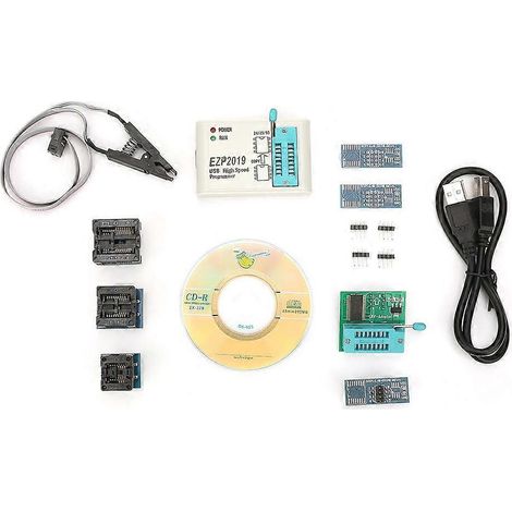 EZP2019 Hochgeschwindigkeits-Flash-Programmiergerät für 24 25 93 BIOS mit Offline-Kopierfunktion (2) (1/4)