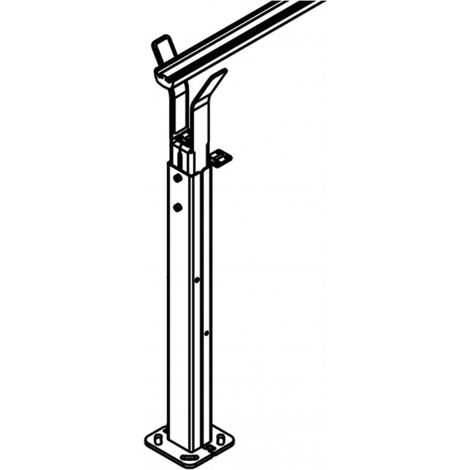 Poteau Support Avec Verrouillage (Apv01) FAAC (1/2)