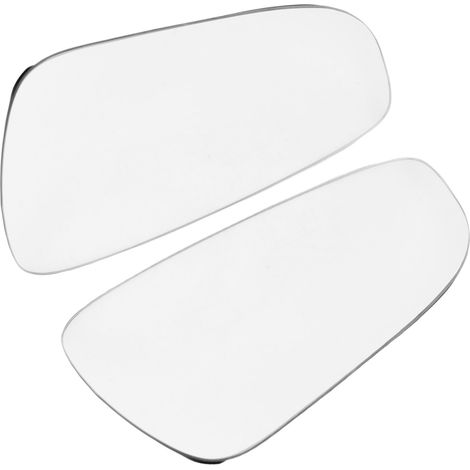 Rétroviseur Extérieur Verre de Miroir Lot de 2 pour Opel Astra H 2009-2011, Lentille de Remplacement Haute Réflectivité, Côté Conducteur et Passager (1/5)