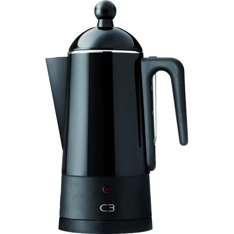 Percolador Diseño Acero negro 6kp