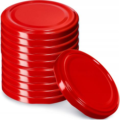 KADAX 10x Glasdeckel Fi 82 Kappen für Gläser Deckel Konserven (1/5)