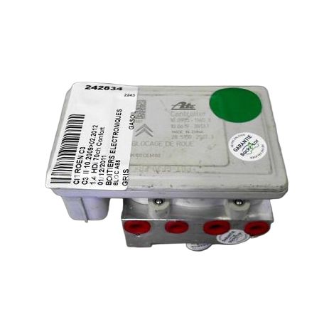Unite Hydraulique Abs CITROEN C3 II 2009-2012 [PRODUIT D'OCCASION]♻️mk100c3II27p (1/4)