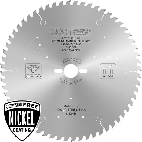237.048.10M LAME CIRCULAIRE EN DIAMANT 250X3.2X2.2X30 Z=48 TCG (1/4)