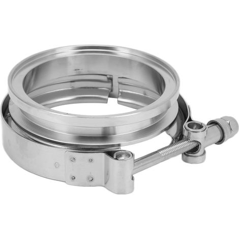 Kit de remplacement de bride de fixation de tuyau d'échappement 4 pouces à bande en V pour turbo S200 S200‑SXE S300 S300‑SXE S200SX S300 S257 S366 (1/5)