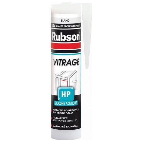 Mastic Hp Vitrage Transl 300ml - Rubson