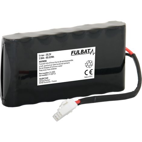 Batterie Fulbat FL-ZU01 25.2V