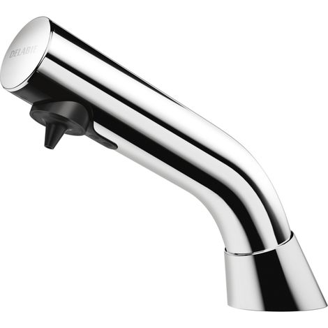 Delabie Distributeur de savon liquide/mousse BINO inox apparent 1 l, alimentation secteur