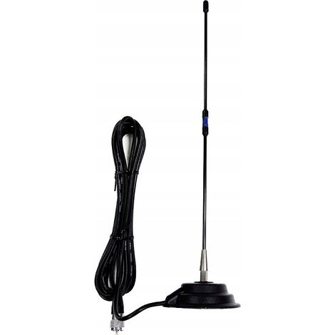 Sonar Delta 877 45 cm 10 W magnetische CB-Antenne, 4 m Kabel, PL-259 (1/3)