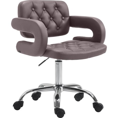 Arbeitshocker Dublin Kunstleder braun (1/5)