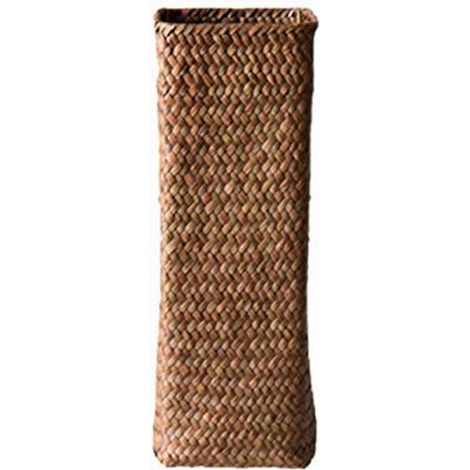 Vases en rotin, paniers en bambou, vases décoratifs, corbeilles à fruits, grands vases pour la décoration intérieure, marron (1/5)