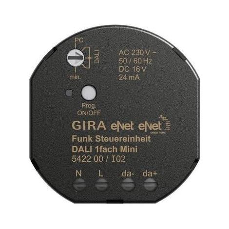 Gira Funk Steuereinheit DALI 1f Mini Gira eNet [542200], 5422 00 (1/5)