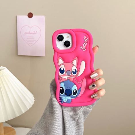 Coque en silicone Stitch - Pour iPhone Rose Rouge iPhone 11 Pro Max iPhone 11 Pro Max Rose Rouge iPhone 11 Pro Max Rose Rouge (1/2)