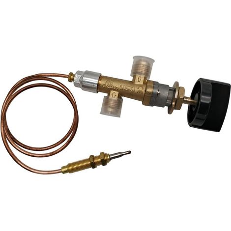 Kit de soupape de contrôle de sécurité pour cheminée au gaz propane GPL basse pression (1/5)