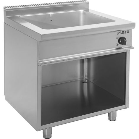Bain-marie - GN 2/1 - 3kW - 800x700x850mm - E7/BME2BA - Saro