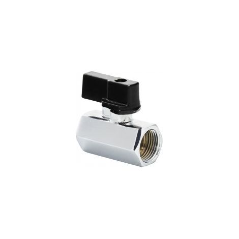 Mini valvola a sfera a farfalla femmina-femmina da 3/8" per filettatura