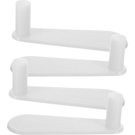 4 pièces Support de moustiquaire lit, accessoires chambre (1/5)