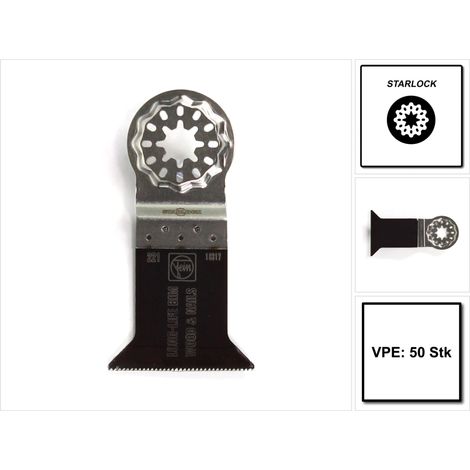 Fein 50x E-Cut Long-Life Sägeblatt Starlock 50 mm - 63502221250 (1/5)