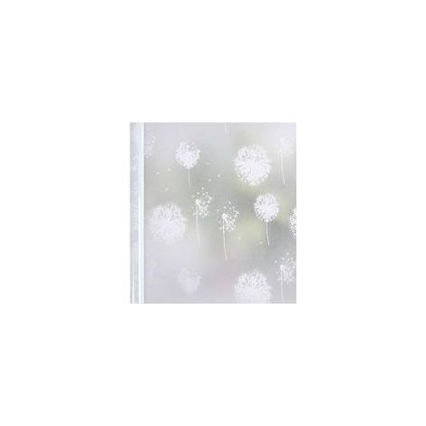 Blickdichte, elektrostatische Fensterfolie – Sichtschutz – Löwenzahnmuster – PVC – 60 x 200 cm – Wiederverwendbar und einfach zu montieren (1/5)